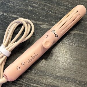 L'ange Le Duo Classic Hair Curler/Straightener in Blush